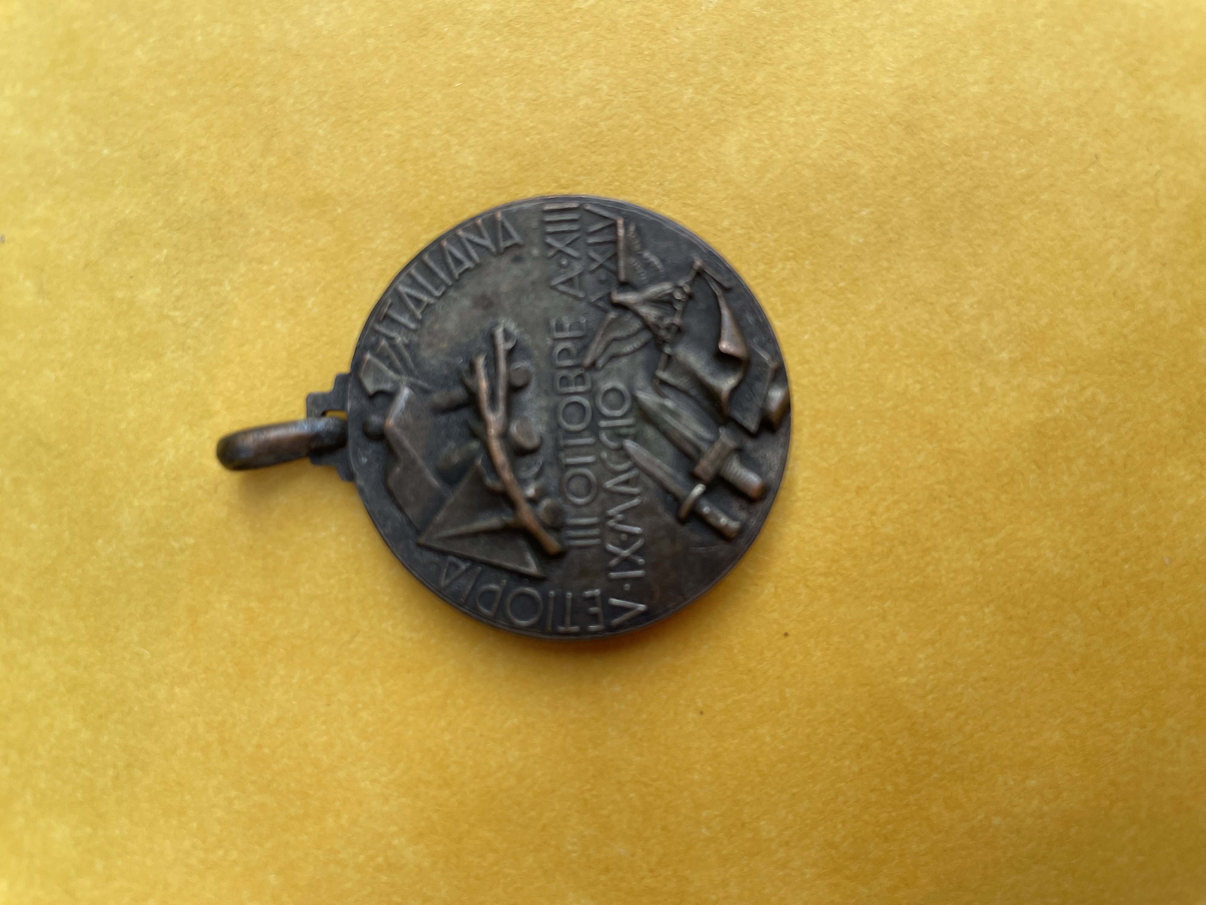 Medaglia Coloniale Etiopia Italiana