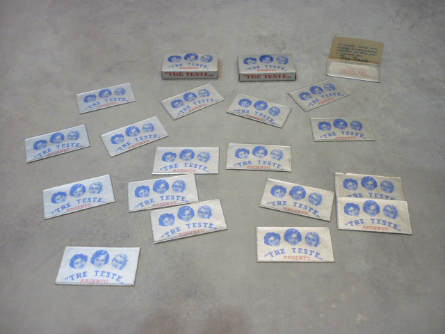 Lamette Tre Teste Argento