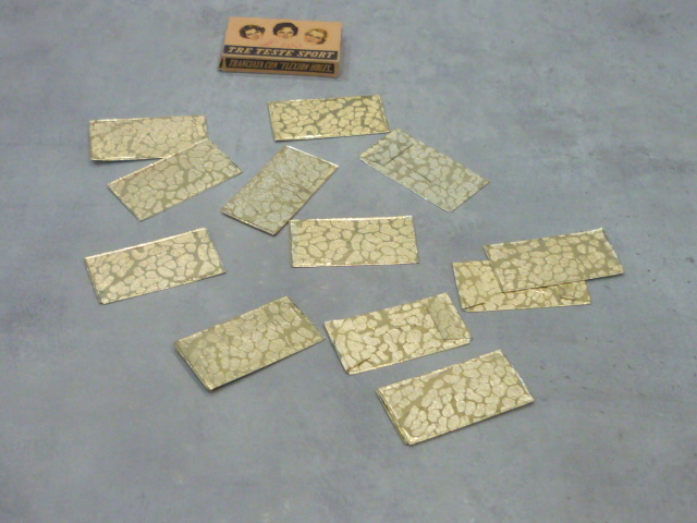 Lamette Tre Teste Sport oro