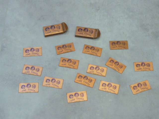 Lamette Tre teste Rame