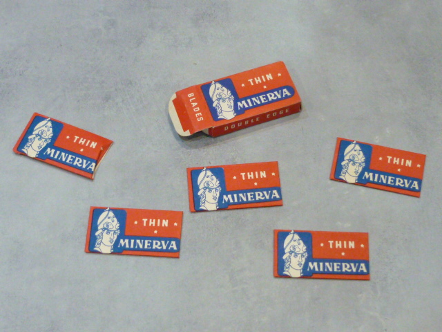 Lamette Minerva rossa 